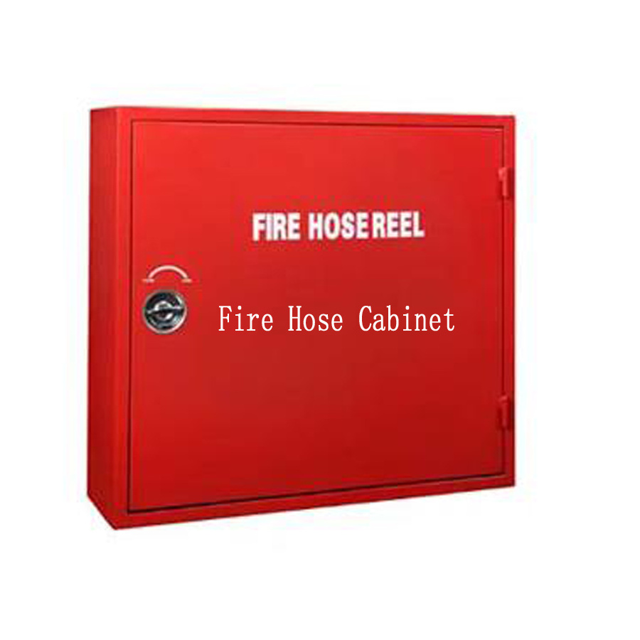 Stainless Steel Fire Hose Cabinet with Glass for Fire Hose and Fire Extinguisher