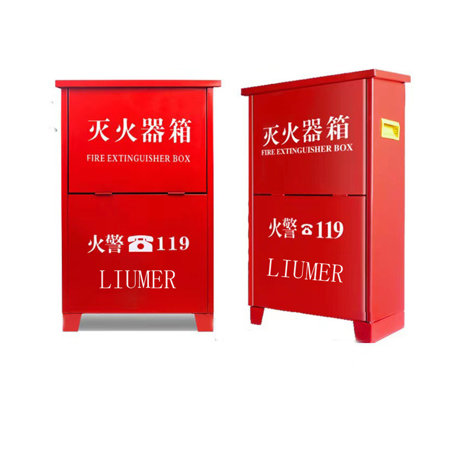 Factory Price Firefighting Equipment Accessories Fire  Hose Reel Hydrant Cabinet Fire Extinguisher Cabinet Fire Hose Cabinet Box