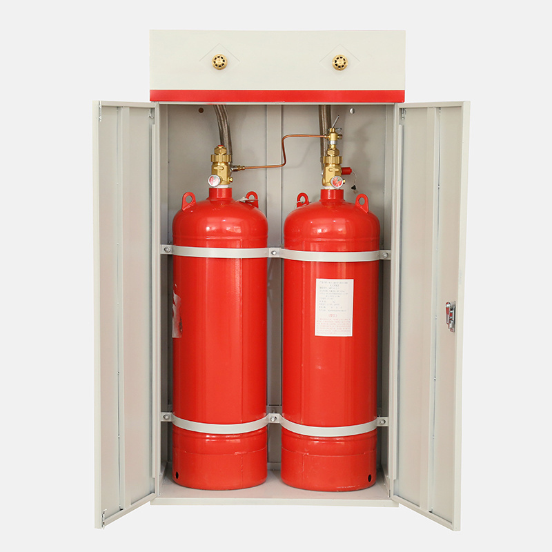 Engineered Tube Type FM200 Fire Fighting Cylinder Pipe Network HFC-227ea Cylinder Gas Suppression System