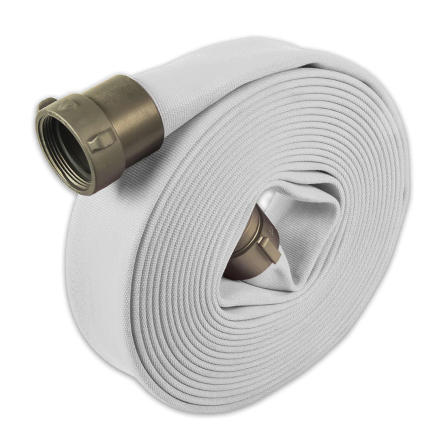 White Jacket EPDM Rubber Lining Canvas Fire Hose Fire Hose Pipe Fire Hydrant Hose Firefighting Equipment Accessories