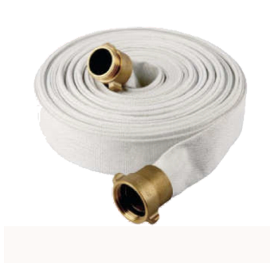 White Jacket EPDM Rubber Lining Canvas Fire Hose Fire Hose Pipe Fire Hydrant Hose Firefighting Equipment Accessories