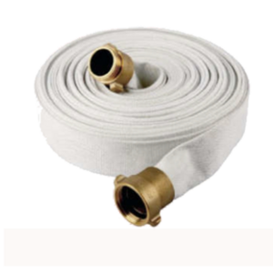 White Jacket EPDM Rubber Lining Canvas Fire Hose Fire Hose Pipe Fire Hydrant Hose Firefighting Equipment Accessories