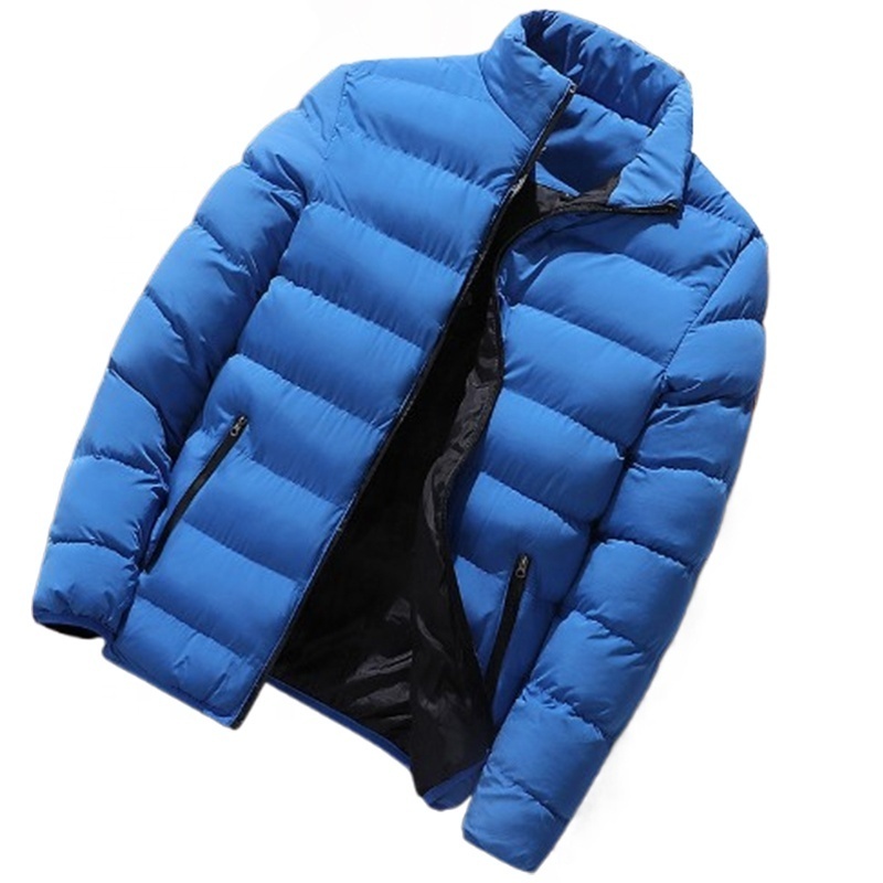 Liu Ming Fashion Autumn Winter Happy New Year 2024 Casual Men Outwear Stand Collar Warm Clothing Down Jacket Coats