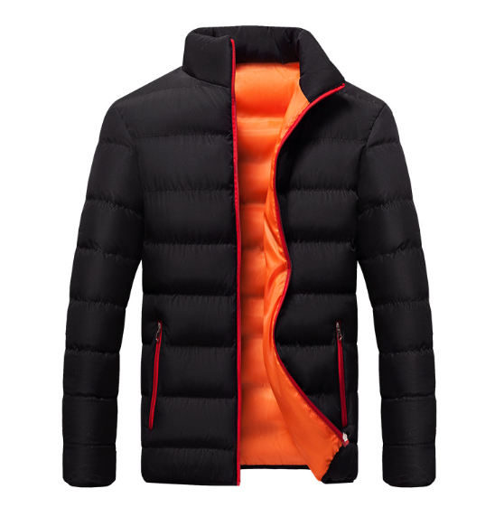 Liu Ming Fashion Autumn Winter Happy New Year 2024 Casual Men Outwear Stand Collar Warm Clothing Down Jacket Coats