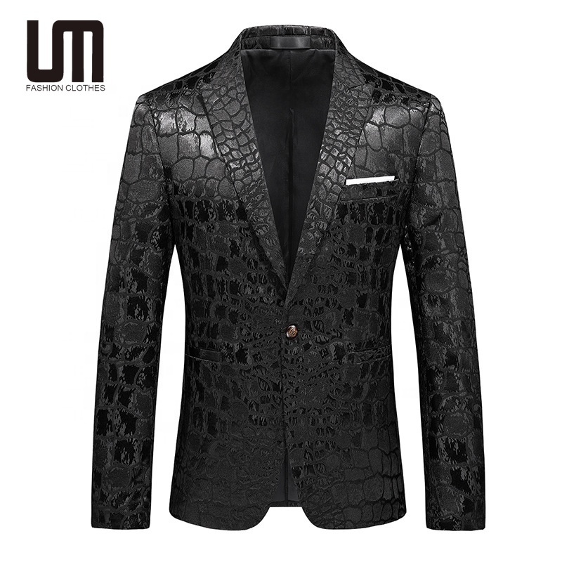 Liu Ming Popular Fashion Trends 2024 Autumn Winter Men Casual Korean Style Slim Plus Size 6XL Business Jacket Blazers