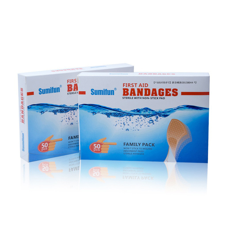 Hot Sale Sumifun Band-Aid Brand Flexible Fabric Adhesive Bandages Massage Medical Plaster Spots OEM ODM