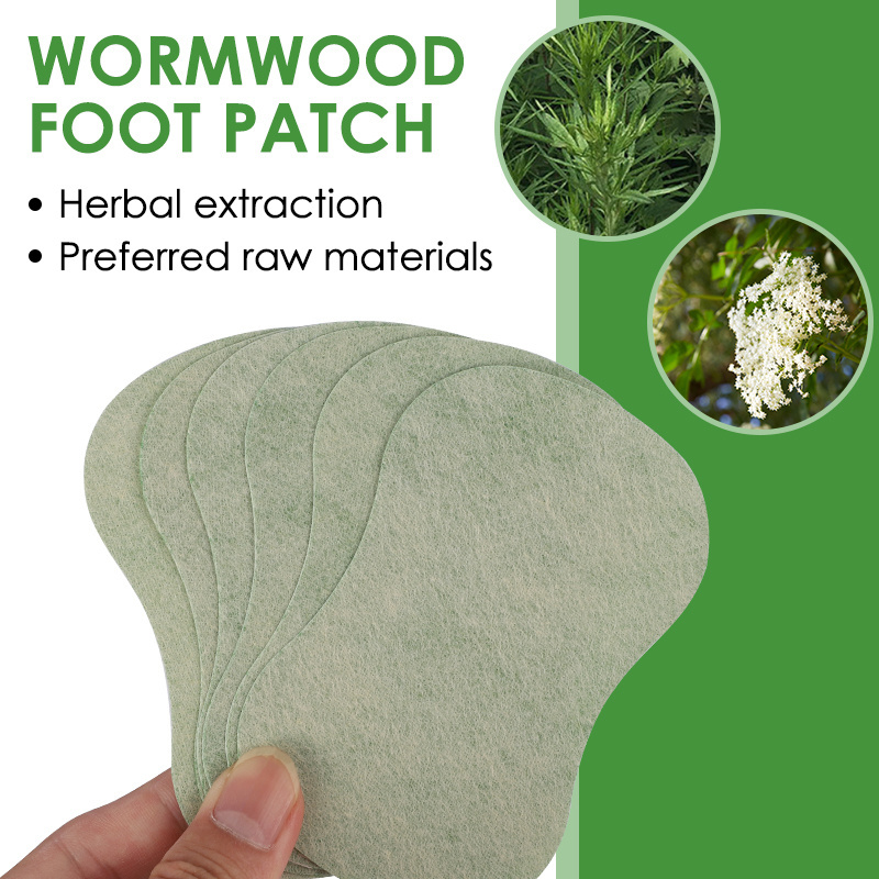 Hot Sale Sumifun Wormwood Foot Patch Improve Sleep Relieve Anxiety Body Detox Weight Loss Slimming Pads Spots OEM ODM