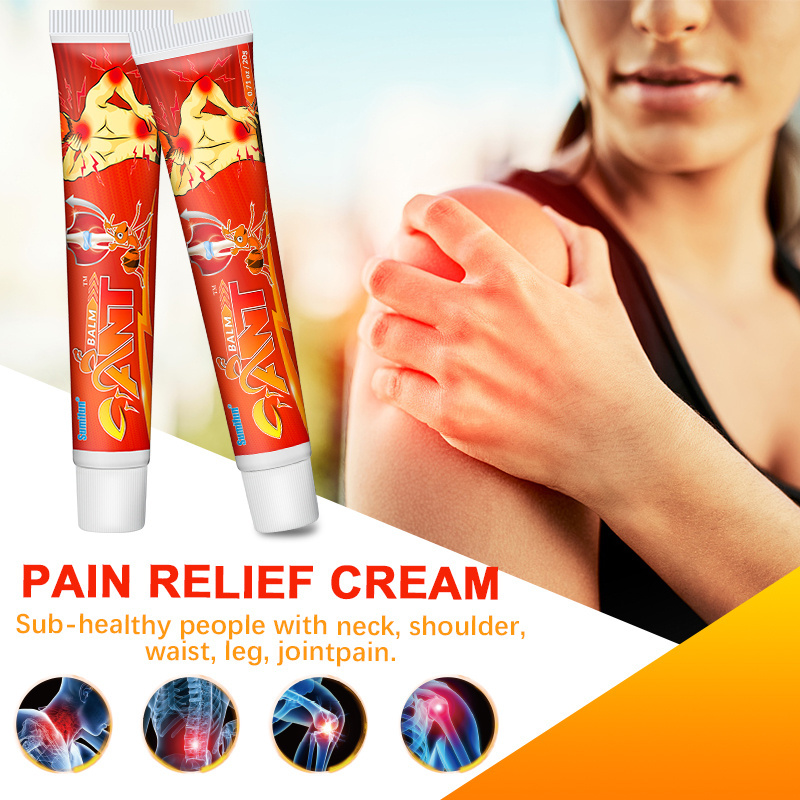 Best Selling Sumifun Ant Balm Analgesic Cream Rheumatoid Arthritis Massage Body Care Ointment Joint Muscle Pain Relief Plaster