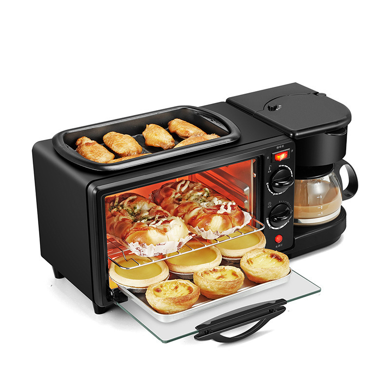 Mini multi function 3 in 1 breakfast machine