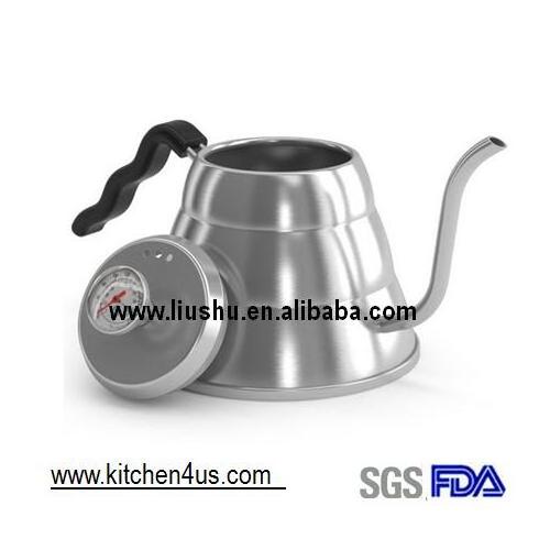 1200 ml THERMOMETER Built-In Pour Over Coffee kettle