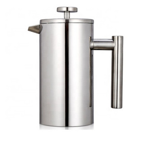 350 ml double wall stainless steel french press coffee tea press