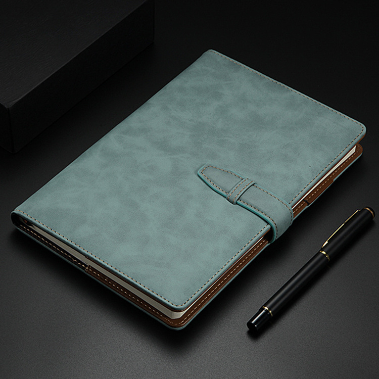 Wholesale High Grade Pu Leather Cover Planner Notebook Hardcover Notebook Journal Notebook