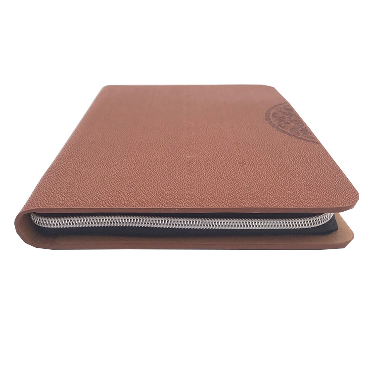 Wholesale office stationery a4 conference organizer pu leather portfolio folder