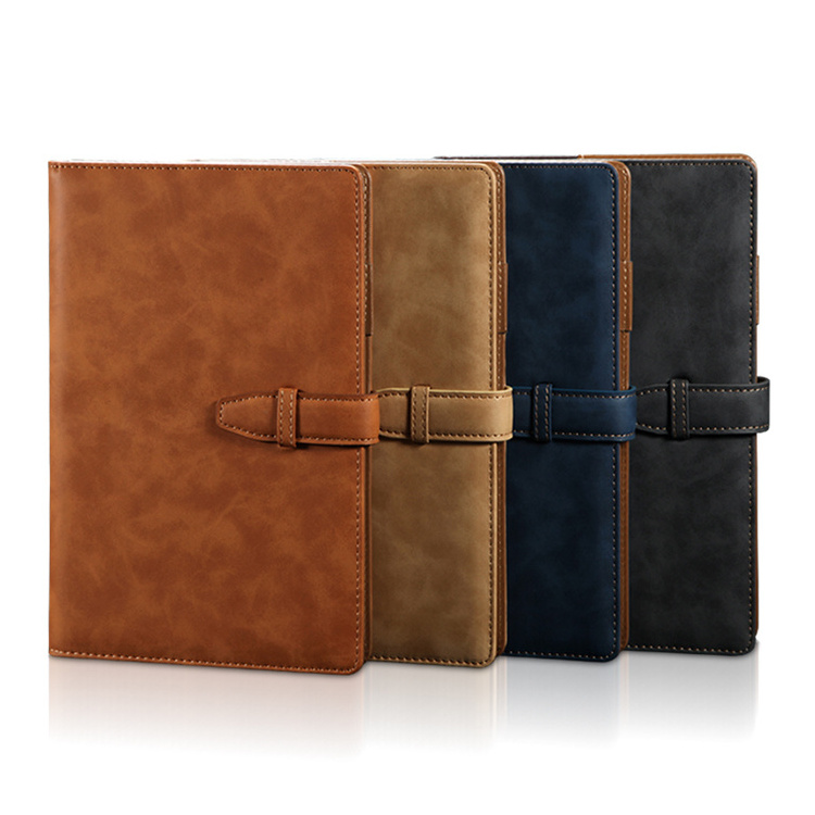 Wholesale High Grade Pu Leather Cover Planner Notebook Hardcover Notebook Journal Notebook