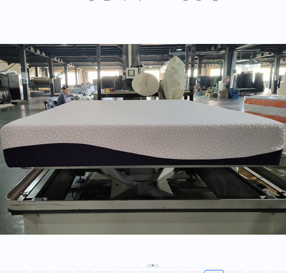 Medium density good natural latex foam mattress memory king queen single double size foam mattress