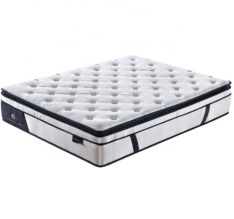 Anti bed bug decor super single double king size bed foam coil pocket sprung mattress