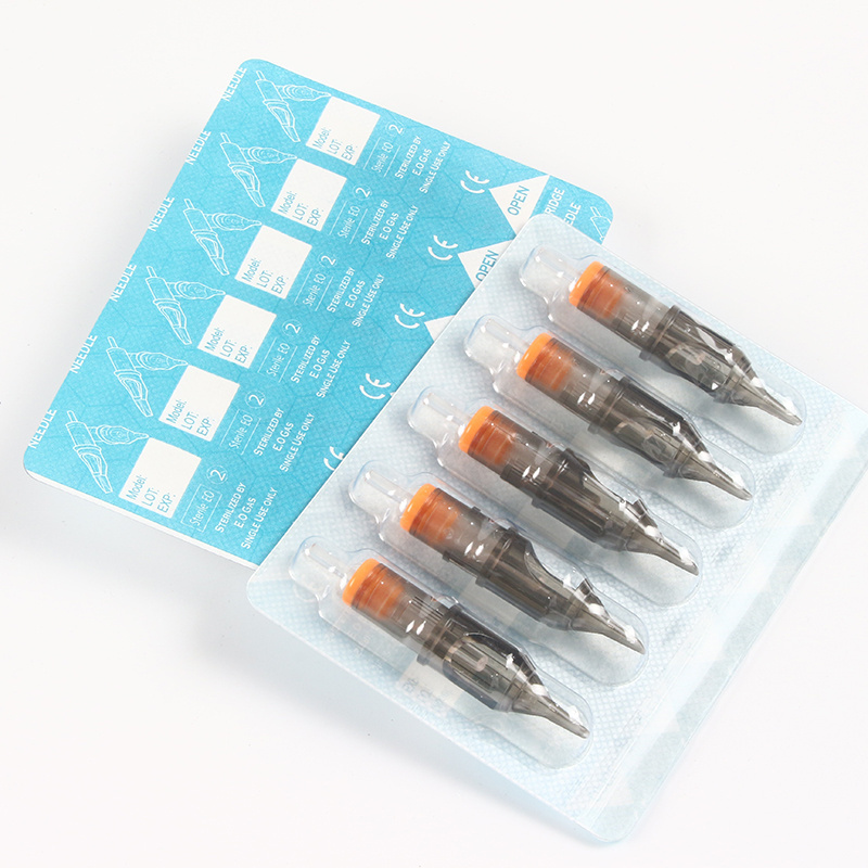 MONA 20pcs Cartridge Tattoo Needles RL RS RM M1 Disposable Sterilized Safety Tattoo Cartridge For Mast Tattoo Machines