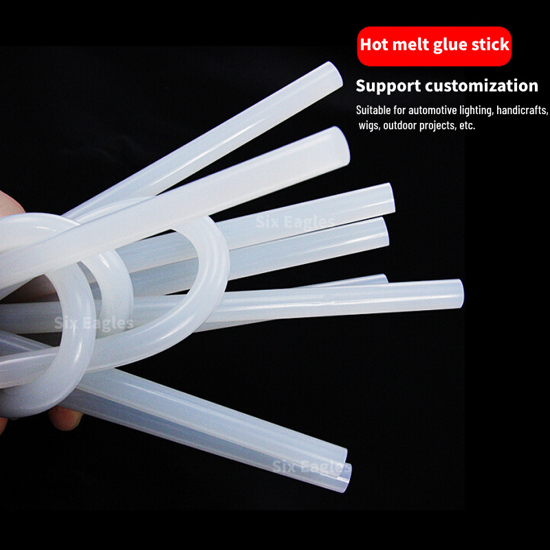 Factory Direct 0.7CM/1.1CM  Transparent  Hot Melt Glue Sticks for Crafts Toys