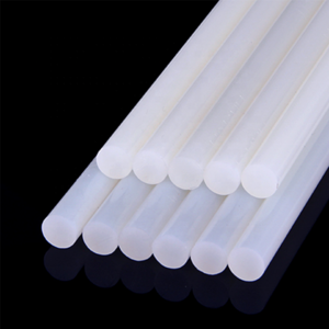 Hot Melt Glue Stick White Thin Silicone Bars 11mm Hot Glue Stick for Crafts