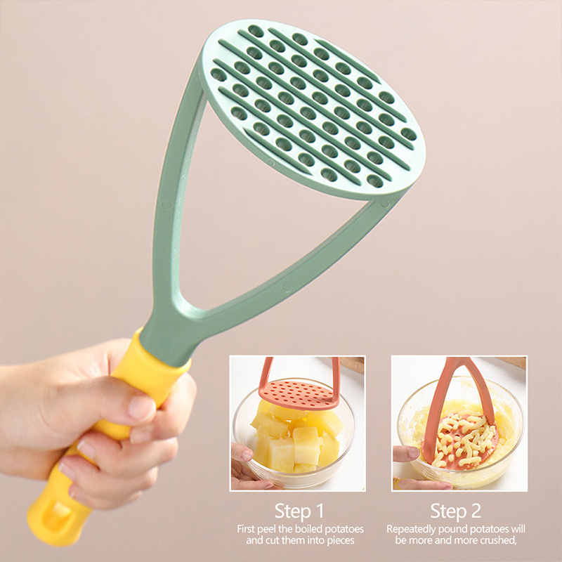 PP Prsed Potato Masher Ricer Puree  Maker  Pusher Smooth Mashed  Crusher Fruit Tools Kitchen