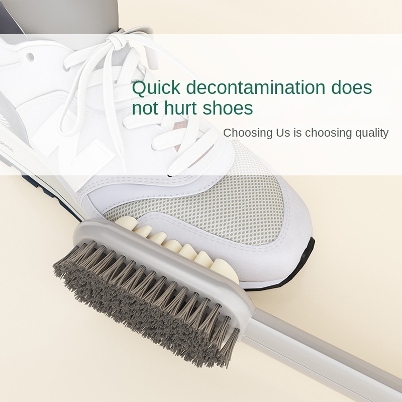 Two-sided soft glue suede rubber brush does not hurt shoes dual-use leather goods leather boots suede care shoe brush