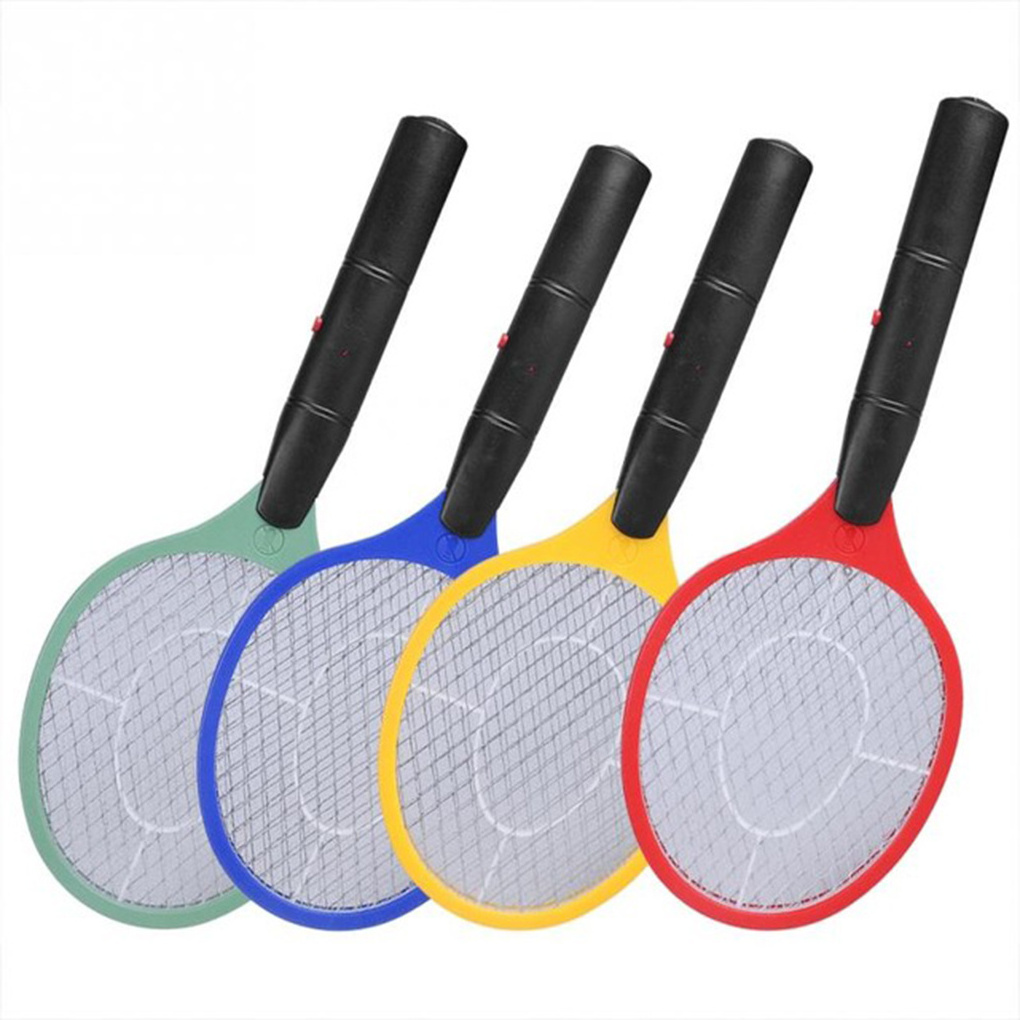 Electric Handheld Bug Zapper Insect Fly Swatter Racket Portable Mosquitos Killer Pest Control For Bedroom Outdoor