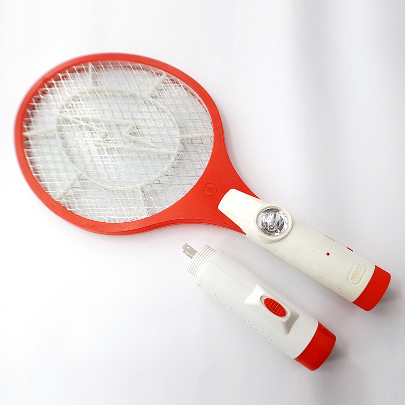 Manufacturers of rechargeable household message mosquito slap   handheld electric shock with lighting fly swatter