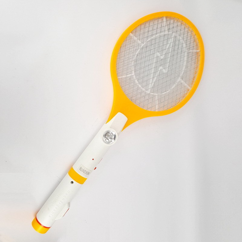 Manufacturers of rechargeable household message mosquito slap   handheld electric shock with lighting fly swatter