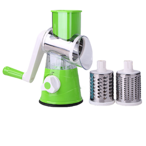 Multi-functional Manual Vegetable Fruit Cutter Potato Shred Grater Stainless Steel Round Slicer Kitchen Accessories Cooking Tool