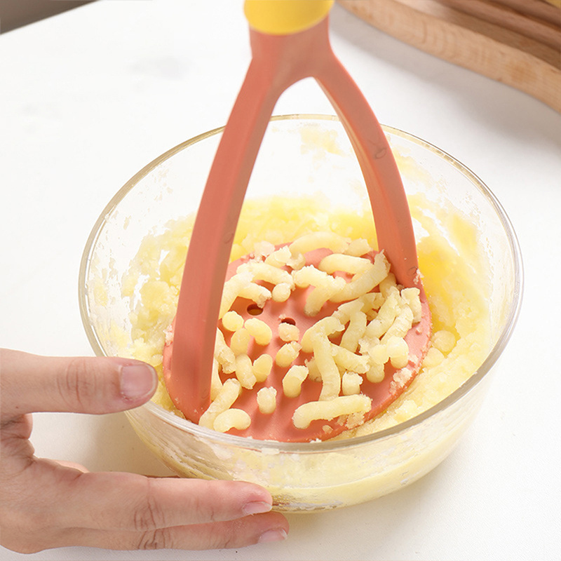 PP Prsed Potato Masher Ricer Puree  Maker  Pusher Smooth Mashed  Crusher Fruit Tools Kitchen