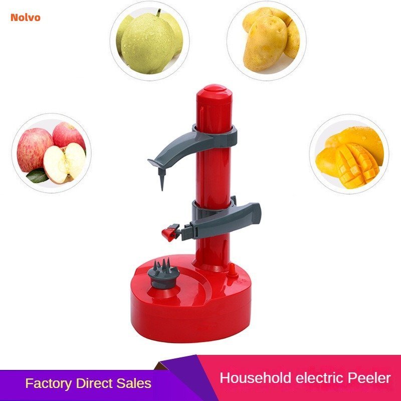 Electric Potato Peeler Automatic Rotating Fruits Vegetables Cutter Stainless Steel Electric Peeler For Fruit Vegetables