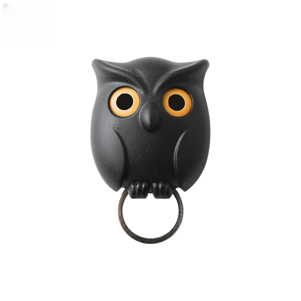 Cartoon Owl Night Hook Wall Magnetic Key Holder Magnets Hold Bedroom Door Hanger Hooks