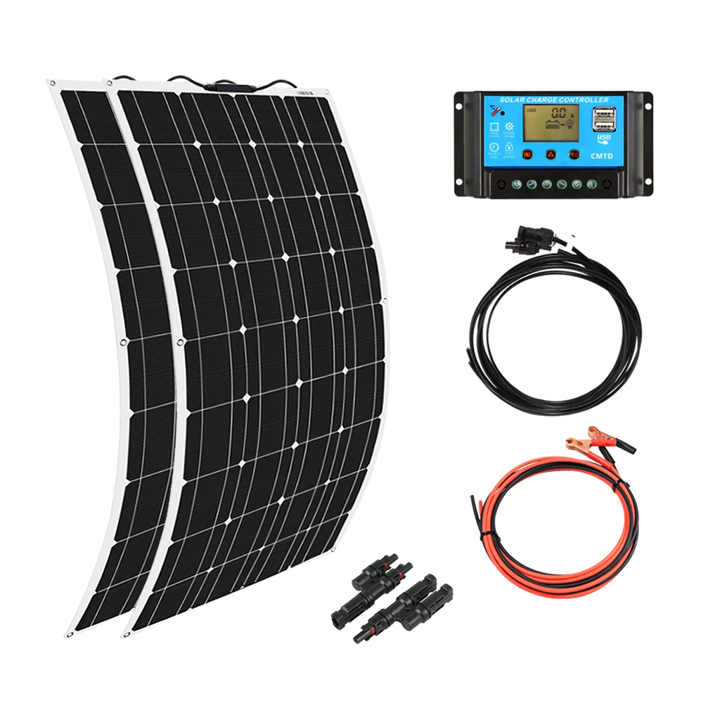 IP68 Flexible Pv Solar Panel 50W 80W 100W 150W 200W 250W Waterproof Solar Panels For RV Boat Camping