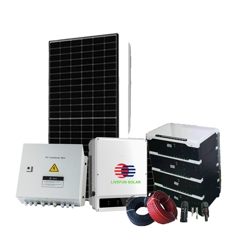 Complete solar energy system 15kw solar kit panel 20kw off grid solar ...