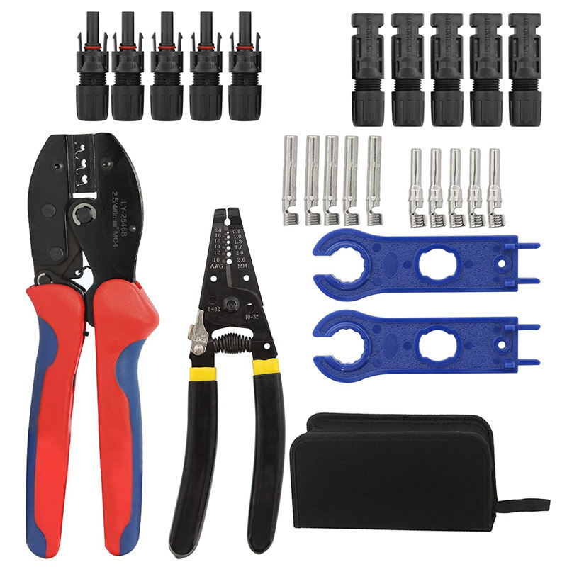 LY-2546B PV Solar Crimping Tools Networking Toolkit solar connectors Pliers tool kits for PV System