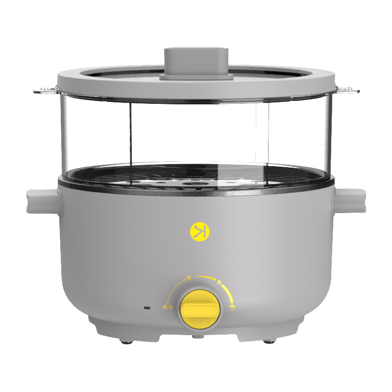 Electric multi cooking pot electric frying pan suitable for noodles/hotpot/soup fast cooking electric hot pot cooker