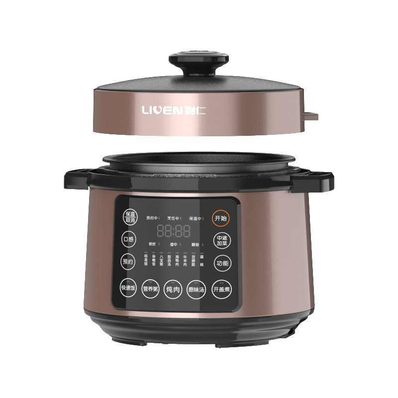 Electric Pressure Cooker Programmable 5 Quart Non-Stick Pot 12 in 1 Programmable Multipot Cooker with bonus Stainless Steel P