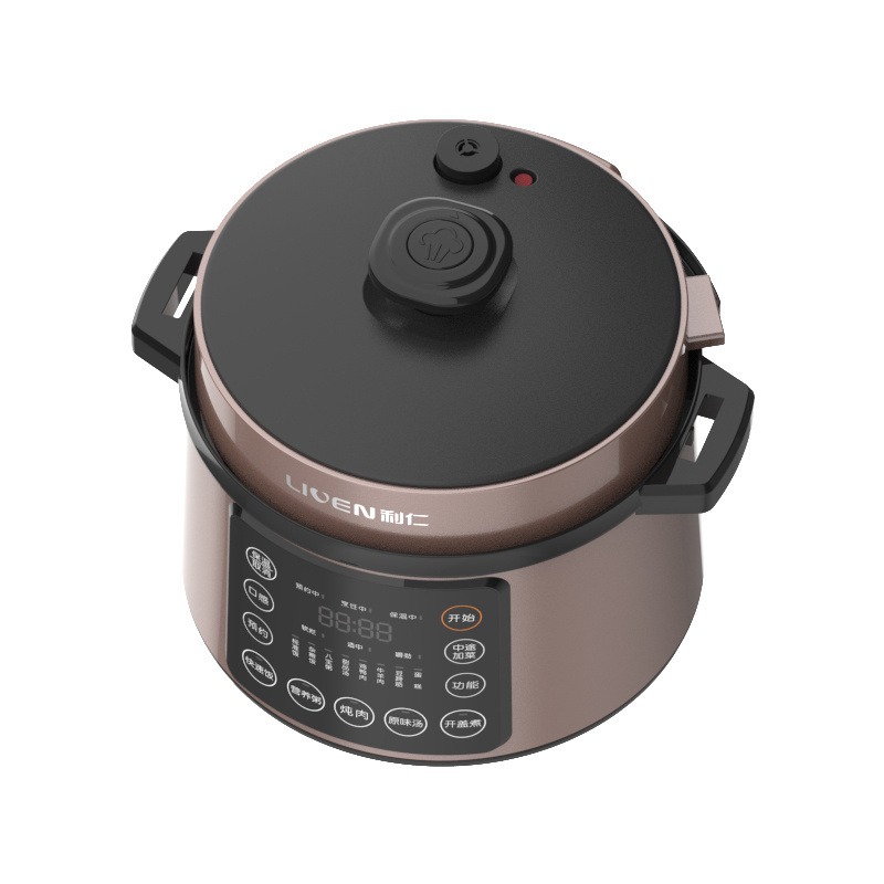 Touch key control cooker model multifunctional Programmable 5 Quart Non-Stick Pot 12 in 1 Programmable  Multipot Cooker