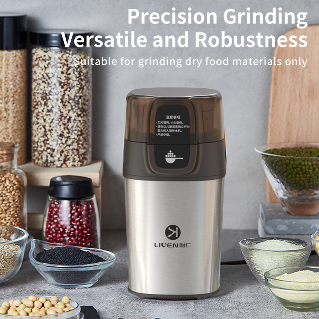 Multi-function Electric Dry Food Grinder Grinding Machine for Home Stainless Steel Molino De Granos Electric Coffee Bean Grinder