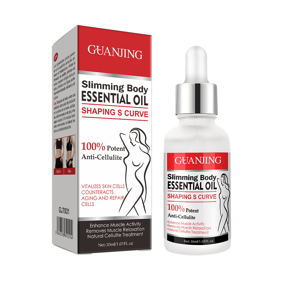 GUANJIGN Wholesale Prices 100%  Nature Slimming  Massage Anti Cellulite Oil Body Serum Oil