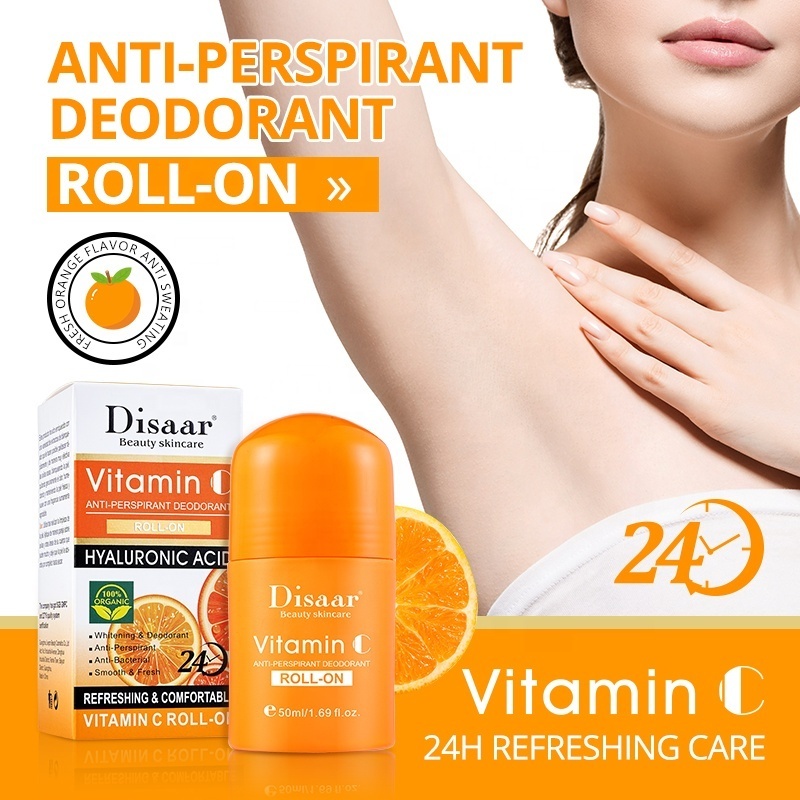 Disaar Vitamin C Deodorant Private Label Natural Armpit Roll On Stick Whitening Antiperspirant Deodorant