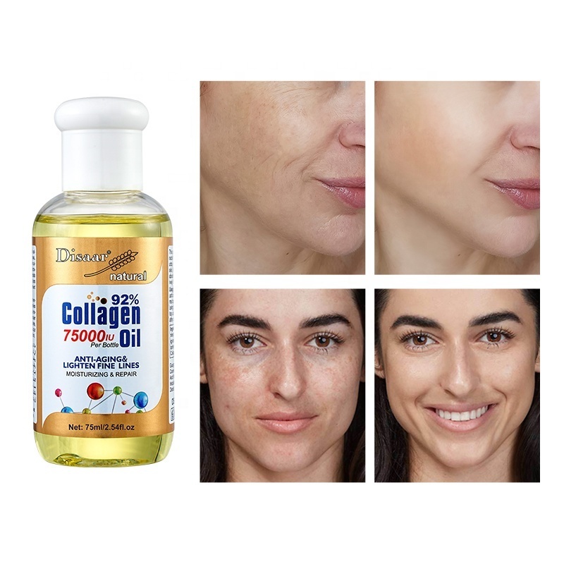 Disaar natural whitening moisturizing collagen oil skin anti aging anti wrinkle face body essential oil