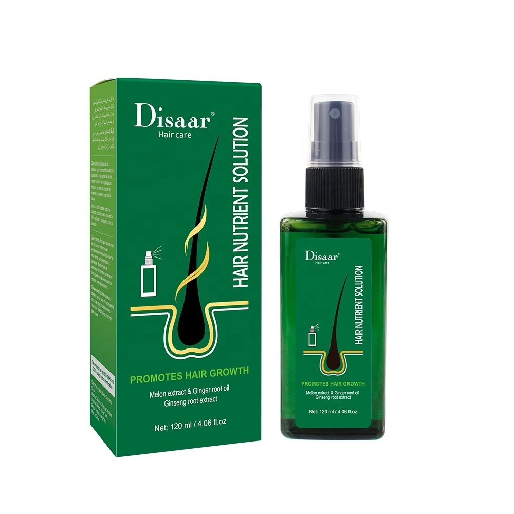 Private Label Disaar Anti Hair Loss Treatment Spray Regrowth Nutrient Solution Repair Serum Hair Growth Spray Men for Women