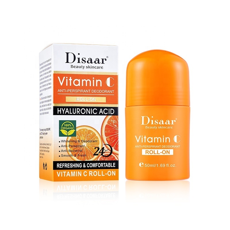 Disaar Vitamin C Deodorants and Antiperspirants Refreshing Whitening Anti-Perspirant Deodorant Roll-On