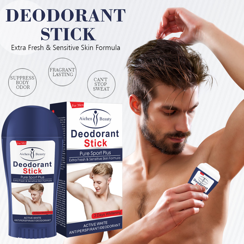 Aichun Beauty Natural Prevent Sweat Mitigate Odour Stick Deodorant For Men