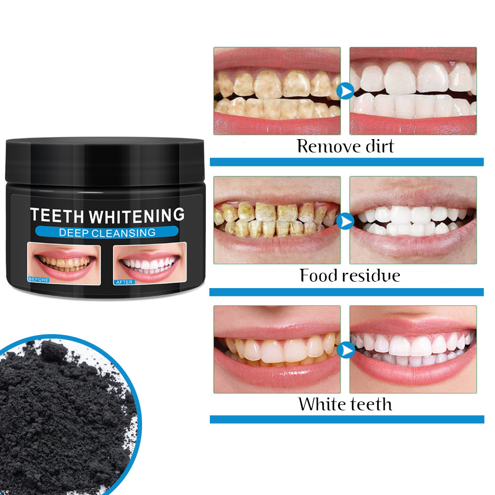 Wholesale Natural  Organic Activated Bamboo Charcoal Teeth Whitening Powder For Home