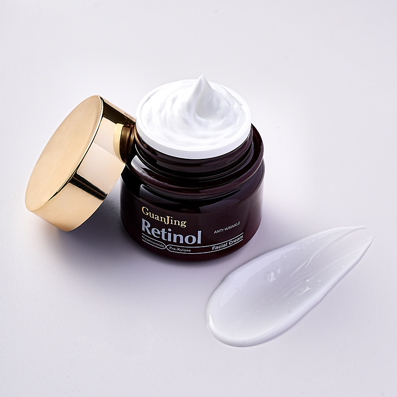 GuanJing retinol face cream anti wrinkle moisturizing face cream skin whitening cream for dark black skin