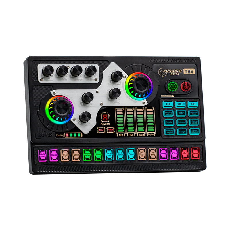 Podcast Equipment Bundle Recording Studio Sound CardMusic Studio EquipmentSound Card For Recording Studio Tka for Live Streaming