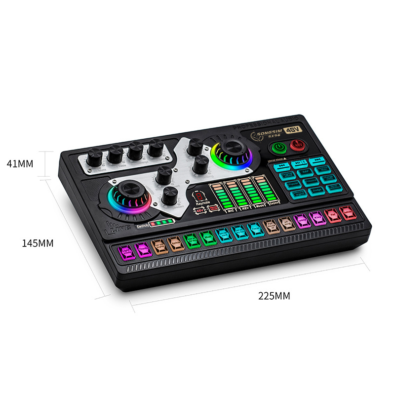 Podcast Equipment Bundle Recording Studio Sound CardMusic Studio EquipmentSound Card For Recording Studio Tka for Live Streaming