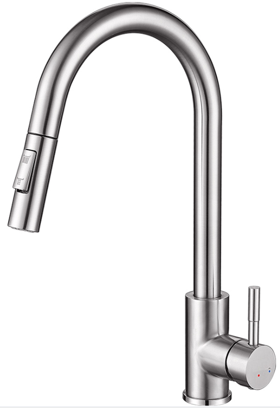 Kitchen Faucet Copper Water Tap Modern Kitchen Taps Pull Out Sprayer Kitchen Mixer Sink Faucets